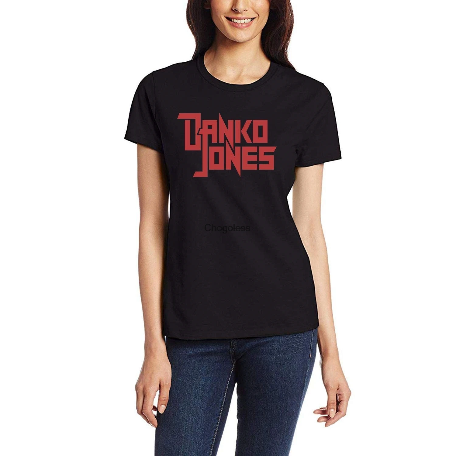 Черная футболка с логотипом Danko Jones для мужчин и женщин |