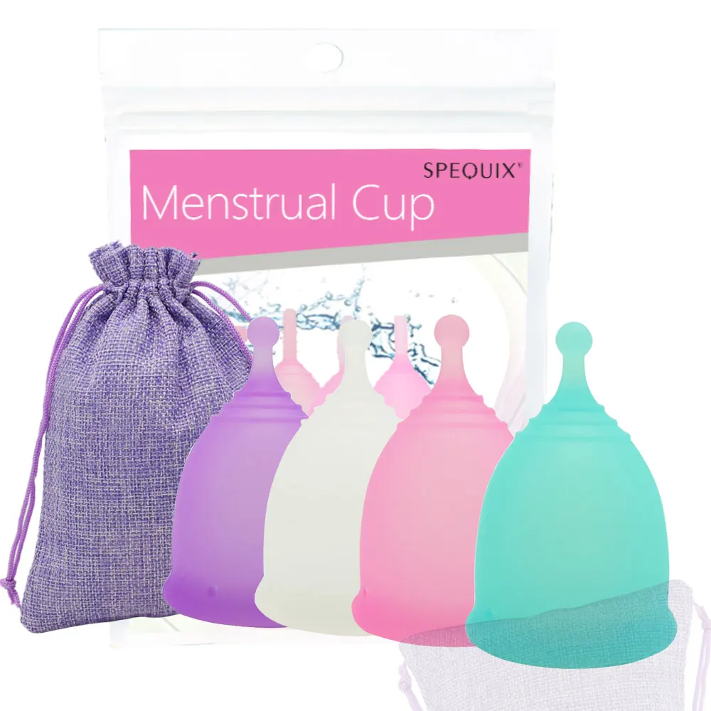 2 шт. Женская менструальная чаша из силикона с S L|Товары для женской гигиены| |