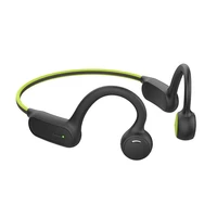 bluetooth compatible headphone dual listening bone conduction ipx4 waterproof wireless sports headset with mic for running