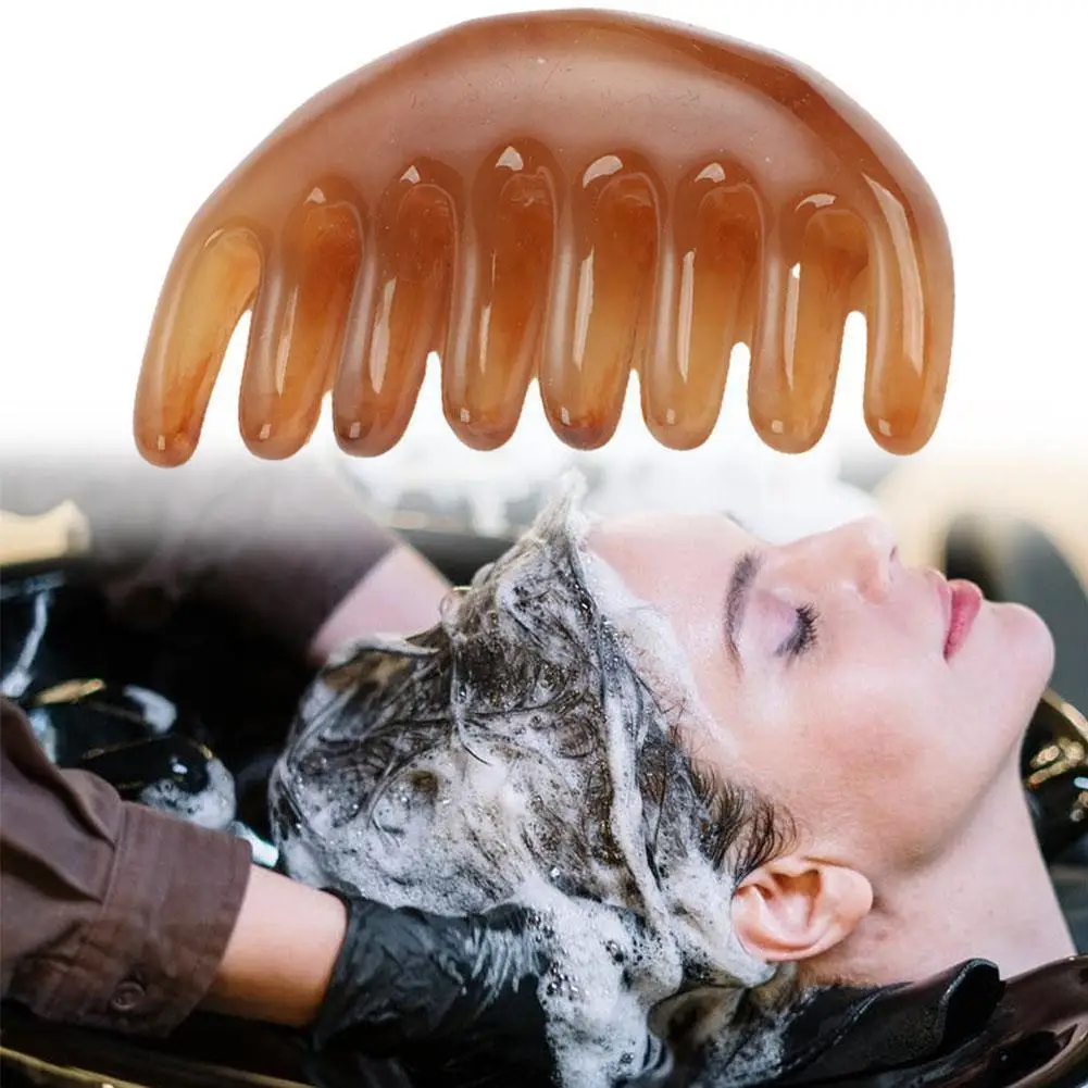 

1Pcs Wide Teeth Massage Comb Face Body Gouache Scraper Acupuncture Meridian Health Board Care Scalp Tool Therapy Relax L2Z9