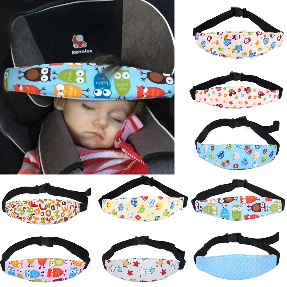 Детский ремень безопасности для автомобиля регулируемый фиксатор головы мальчиков и девочек позиционер