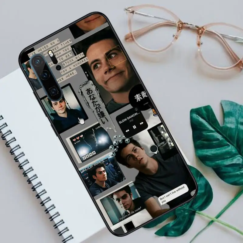 

Dylan O'Brien Teen Wolf design pattern Phone Case For Huawei honor Mate P 10 20 30 40 i 9 8 pro x Lite smart 2019 nova 5t