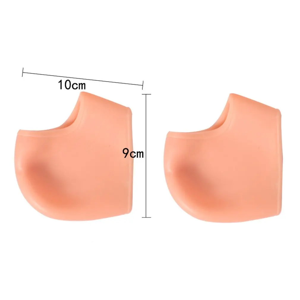

1 Pair Silicone Gel Heel Guard Support Foot Care Protectors Pain Relief for Plantar Fasciitis Spur Cracked Heels