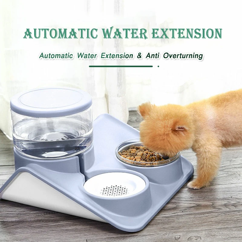 

Автоматический кормушка для собак и кошек, универсальный дозатор питьевой воды с многослойным фильтром, емкость 2 л