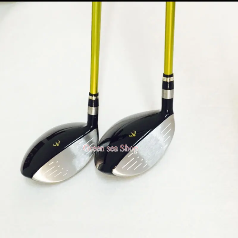 Новые мужские клюшки для гольфа деревянные Honma S-06 3 звезды Гольфы деревянные 3/15 5/18 Деревянные клюшки графитовая клюшка для гольфа R S SR flex