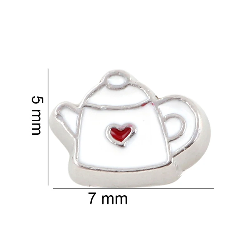 

20Pcs/Lot Pot Floating Charms Hand-made DIY for Glass Lockets