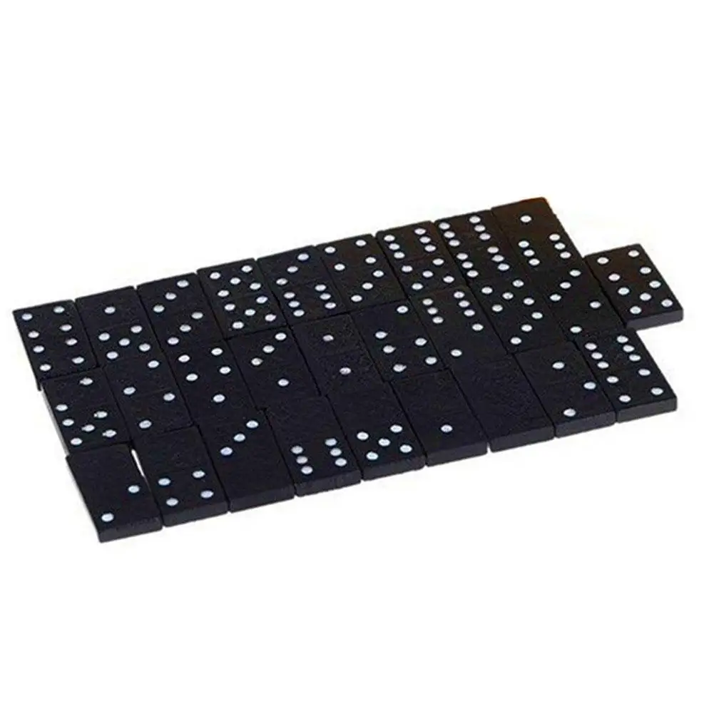 Деревянная настольная игра Domino в деревянной коробке учебное пособие 14 5*5*2 8 см