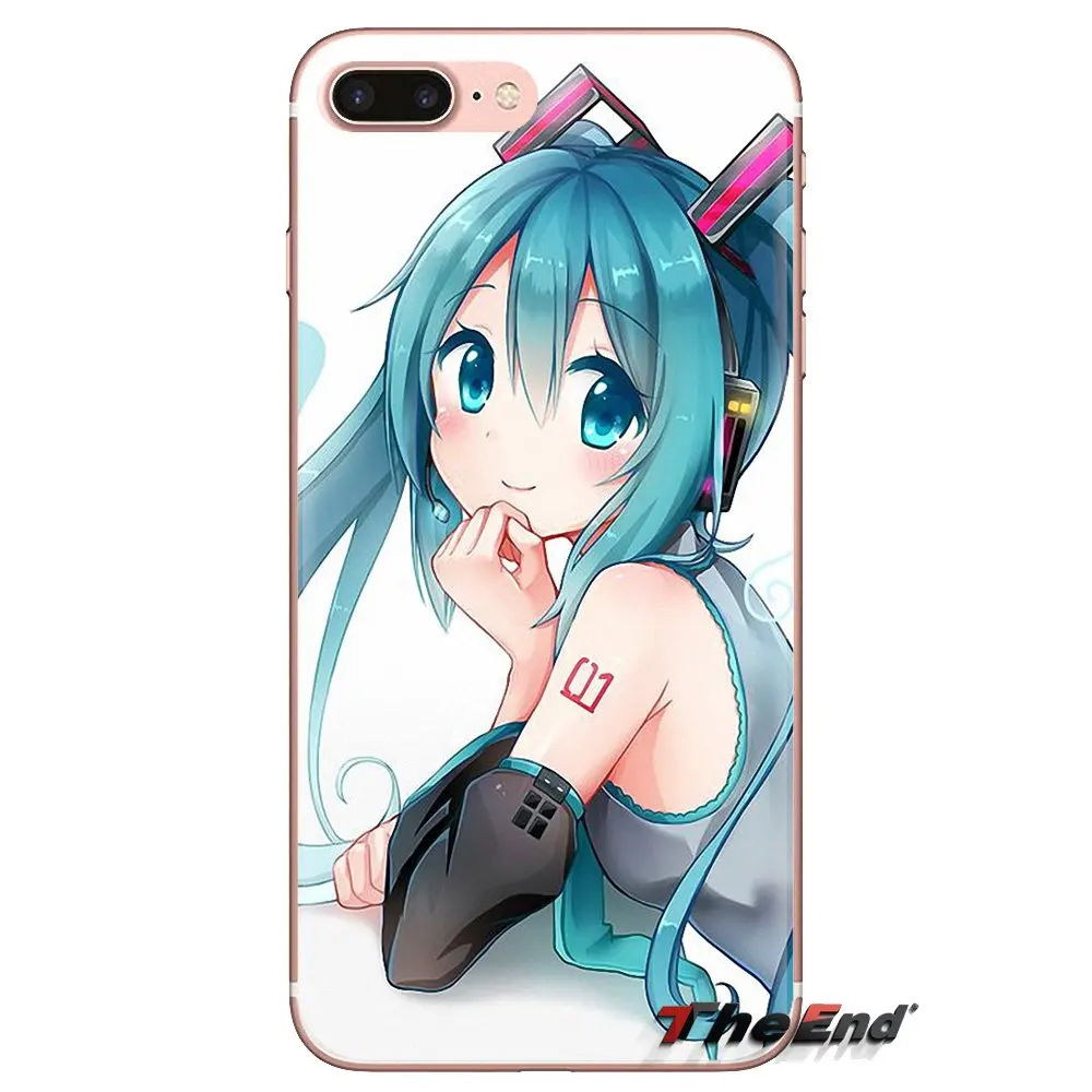 Dakimakura Japan Hatsune mi ku для Xiao 6 A1 Max x 2 5X 6X Red Note 5 5A 4X 4A A4 4 3 Plus Pro прозрачный чехол из ТПУ |