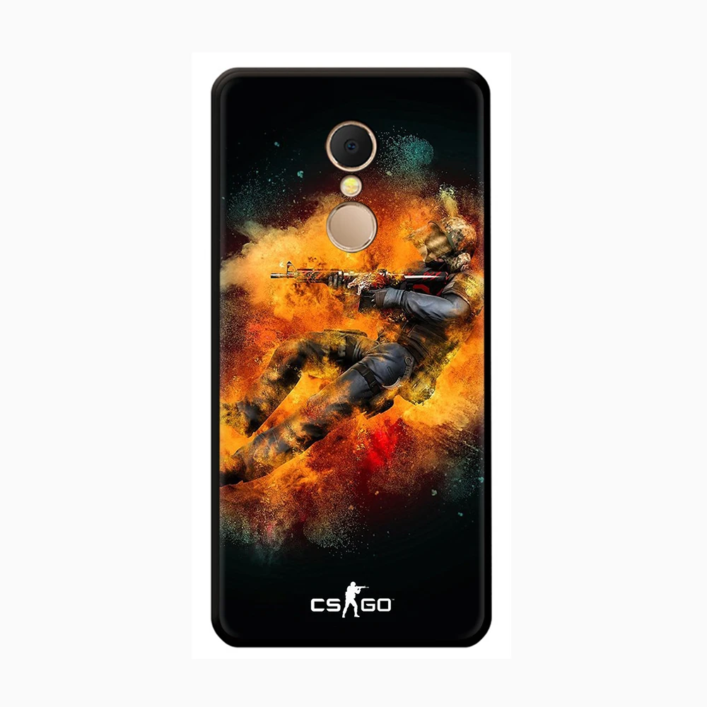 CS GO пистолет игра Силиконовый чехол для телефона Redmi 4A 4X 5 Plus 5A 6 6A 7 7A 8A S2 K20 Pro K30 Poco X2 |