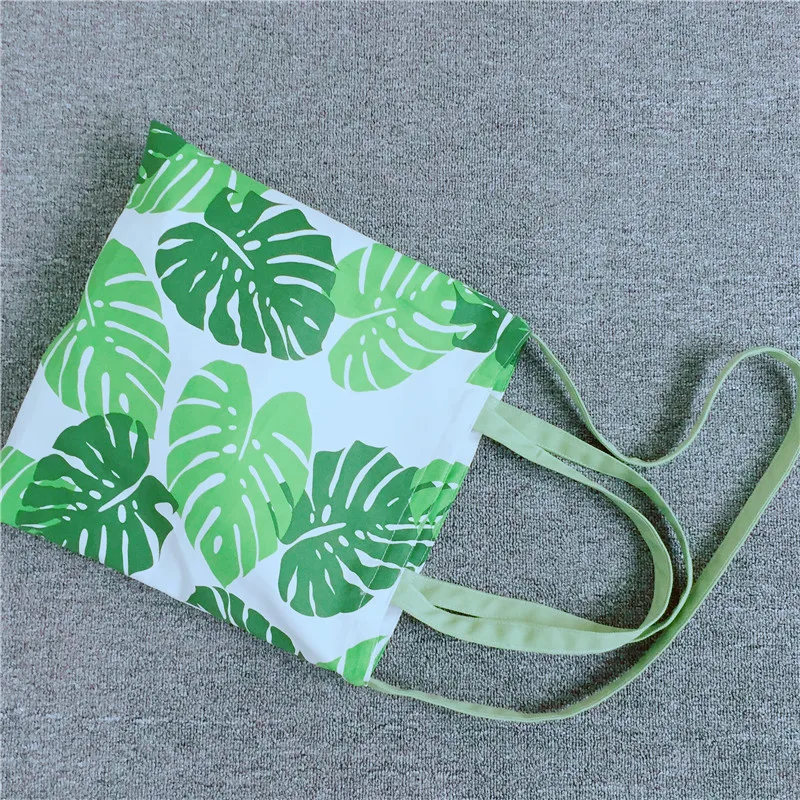 2019 leaf frost environment handbag bags casual canvas asp totes lady shopping shoulderbags students Korea style two tipe | Багаж и сумки