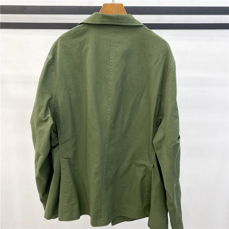 Женское Свободное пальто с карманами зеленое пальто-карго несколькими верхняя