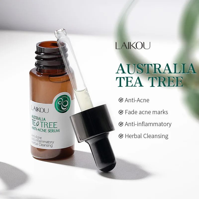 

LaiKou tea tree essence 17ml facial refreshing moisturizing skin care products cross border supply