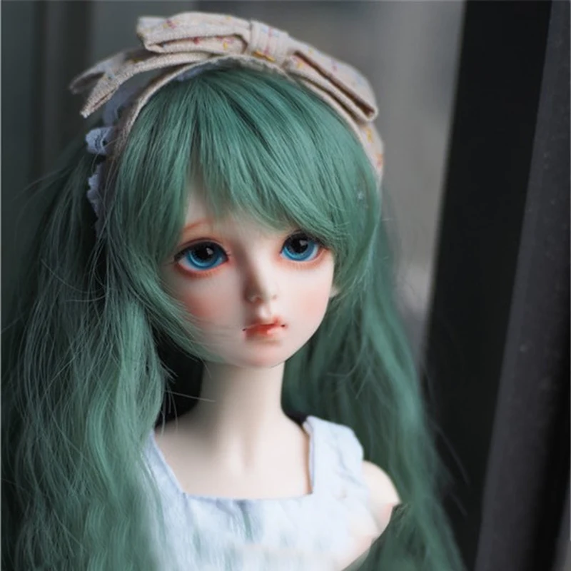 Парик Bybrana Bjd с длинными вьющимися волосами 1/3 1/4 1/6 1/8 для куклы бесплатная