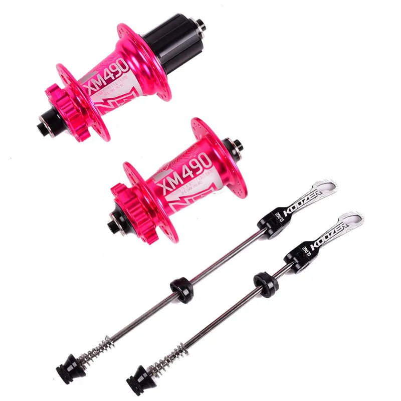 Koozer XM490 32 отверстия дисковые тормоза втулки MTB 4 подшипника ступицы горный
