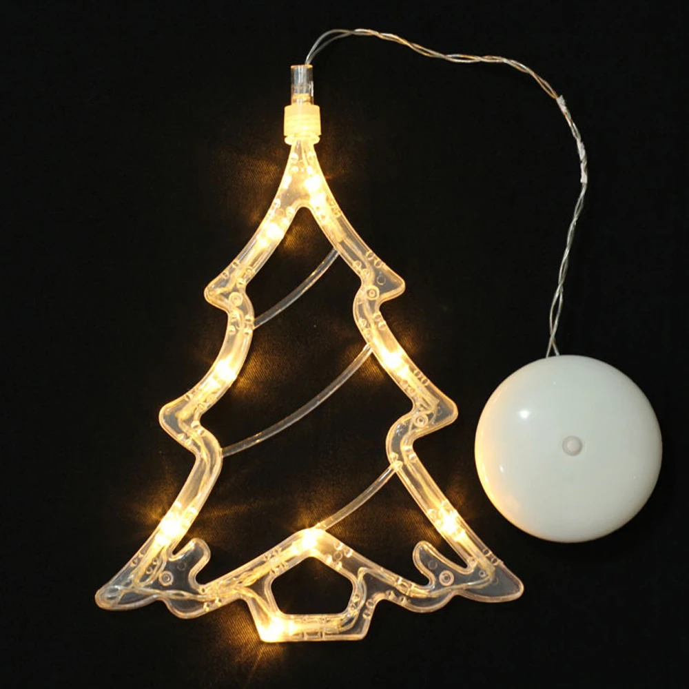 СВЕТОДИОДНАЯ Гирлянда в виде снеговика Санта-Клауса | Освещение