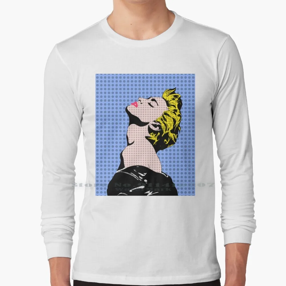 

Футболка "Queen Of Pop", 100% чистый хлопок, "Pop Art Icon музыка", Mikesbliss