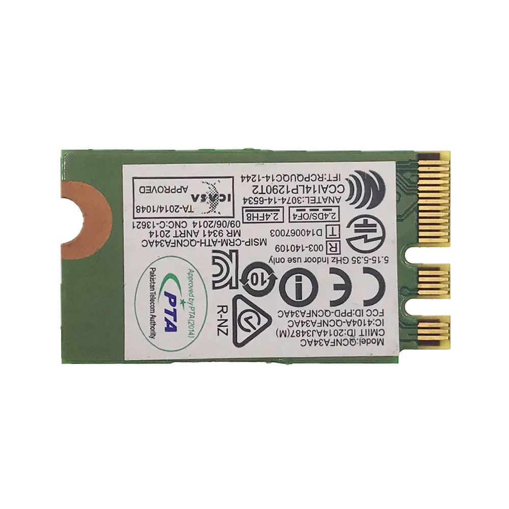 Для QCNFA34AC AC+ BT4.0 WiFi карты для lenovo IdeaPad G50-45 G70-80 серии FRU 00JT470 WCBN805A-L6(C