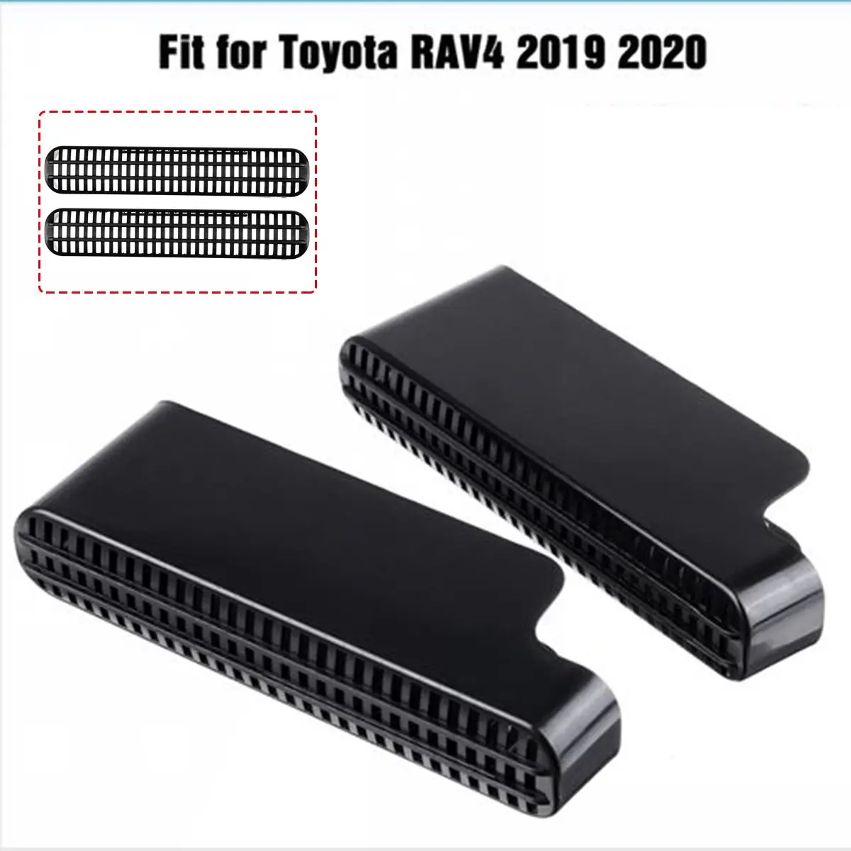 

Автомобильная маска под заднее сиденье, AC, тепловой пол, кондиционер, решетка для выпускного отверстия воздуха под Toyota RAV4 XA50 2019 2020