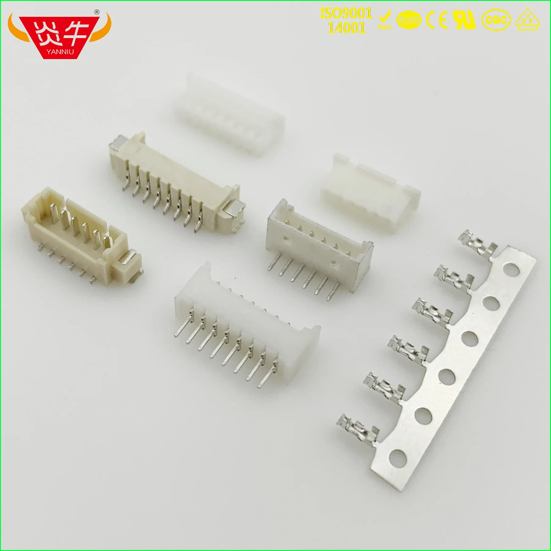 

1.25 SMT WHITE STRIP CONNECTOR 1.25mm HOUSING WAFER TERMINAL HX12500-PT HX12500-Y HX12501-A HX12501-AB HX12501-AWB MOLEX 51021