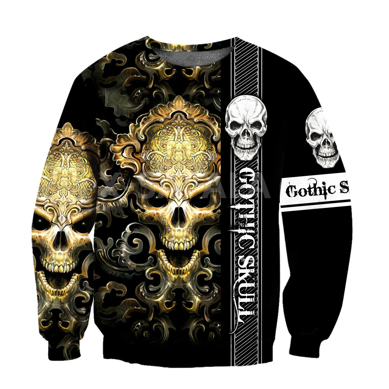 

Trippy Black Skull Head 3D Print Spring Autumn Hoodie Man Women Harajuku Outwear Zipper Pullover Sweatshirt Casual Unisex-17