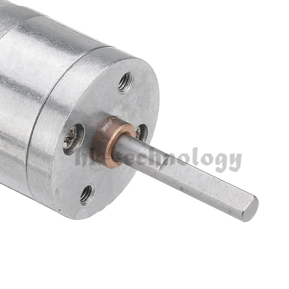 Редукторный двигатель постоянного тока 12 В 25 мм для интеллектуальных