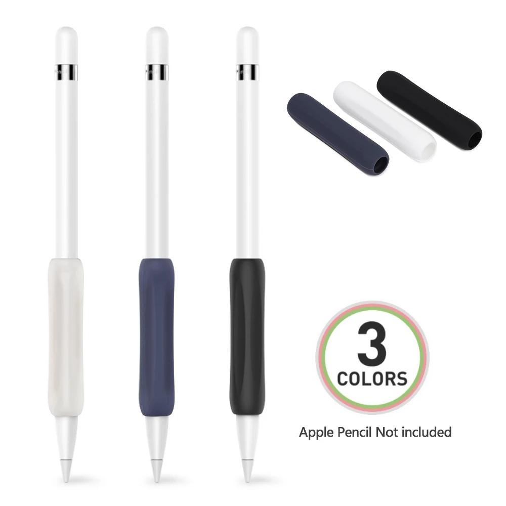 Силиконовый чехол для Apple Pencil 1 2 3 шт. защитный с защитой от царапин сенсорного