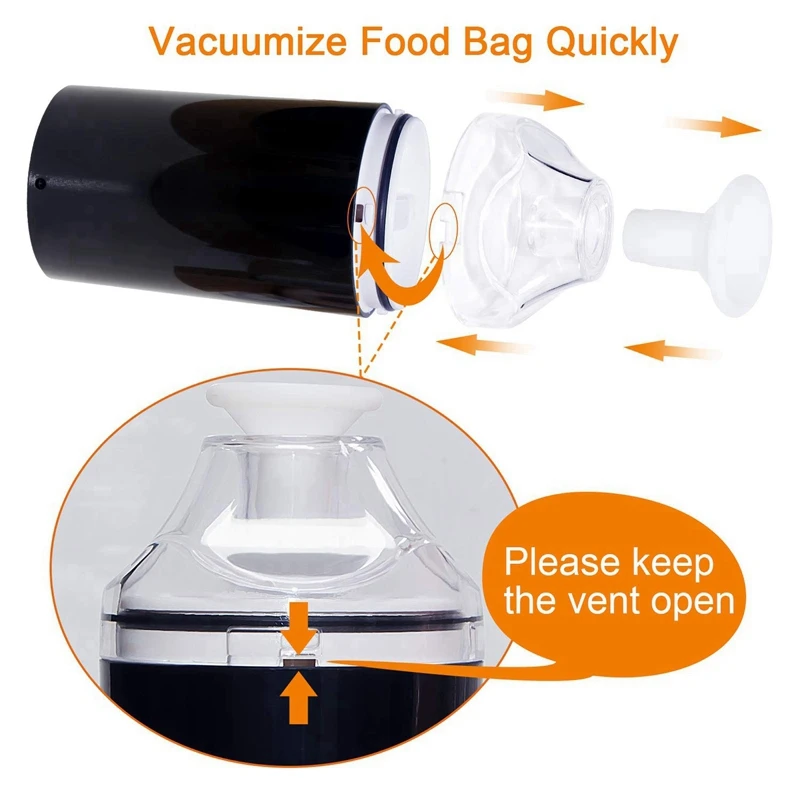 EAS-Food Vacuum Sealer Machine Small and Handheld Packing for Kitchen Home Use | Бытовая техника