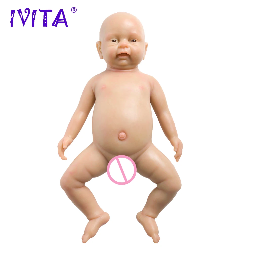 [ из США и Китая] IVITA WG1502 полностью силиконовая кукла Reborn baby girl реалистичные искусственные игрушки для детей