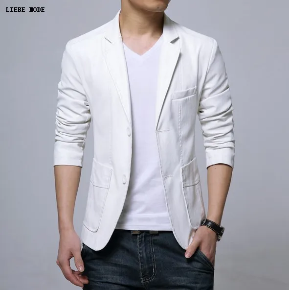 Men's White Brown Khaki Faux Leather Blazer for Men Notched Suit Jacket Slim Casual Oversized Pu Hombre Plus Size M-6XL | Мужская
