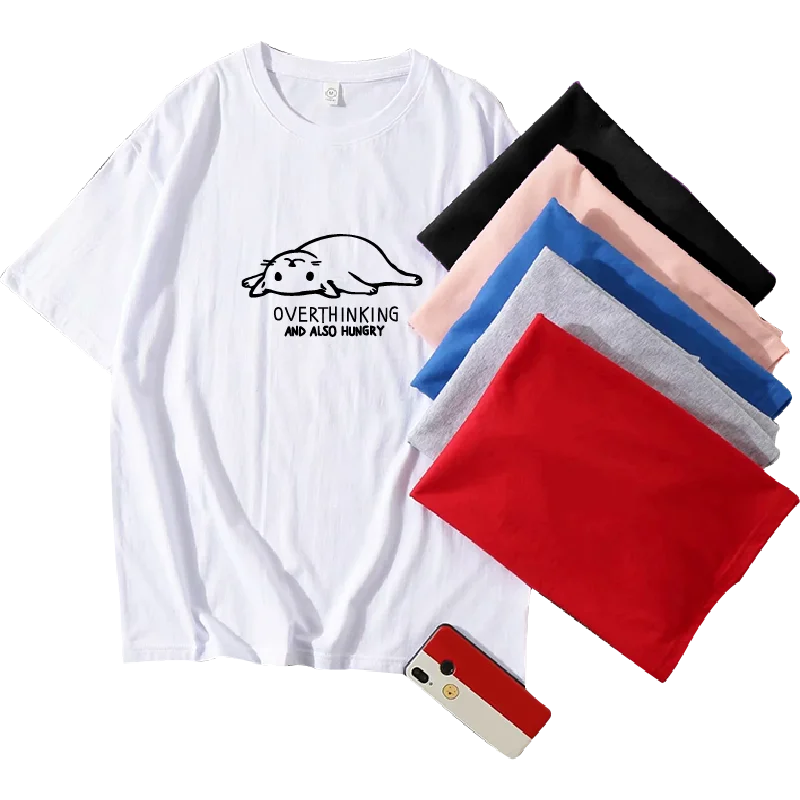 Новинка 2020 женская футболка с рисунком Корейская версия простая короткий рукав