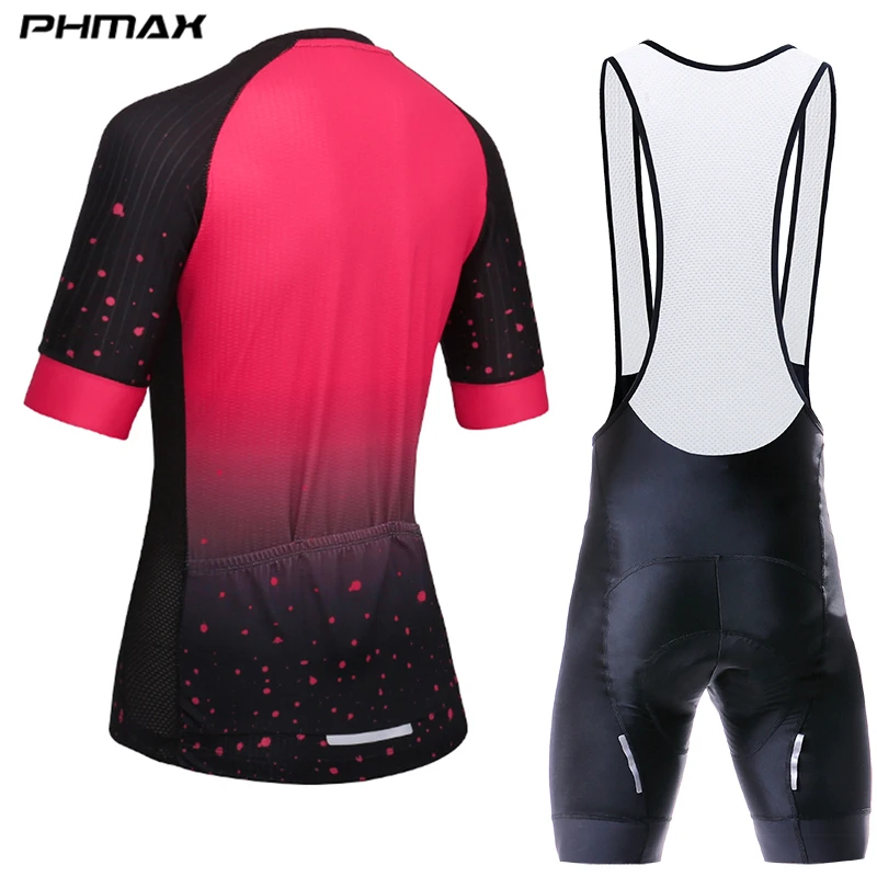 Женская велосипедная одежда PHMAX для велоспорта дышащая удобная с защитой от