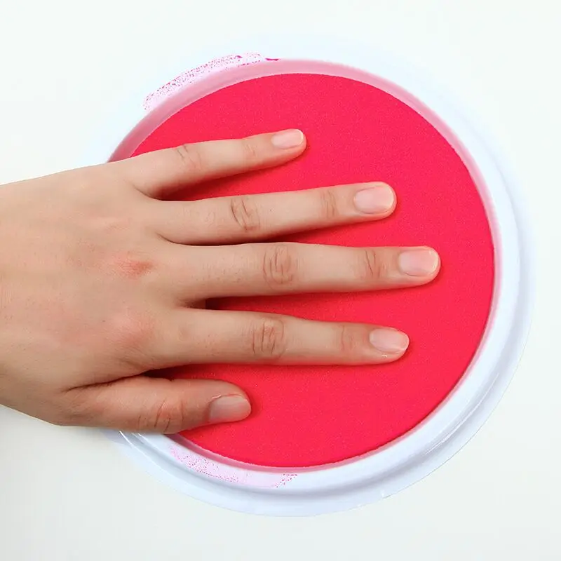 

DIY чернила прокладка для печати Пальчиковые краски Craft Scrapbooking большой круглый для детей Безопасный и нетоксичный Забавные игрушки развиваю...