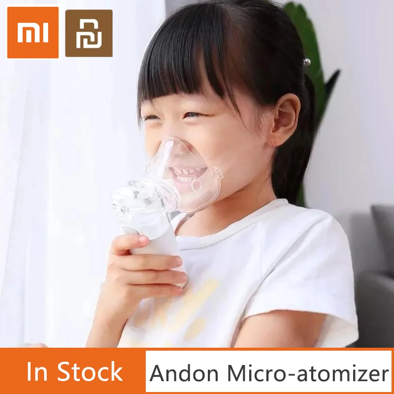 

Xiaomi Youpin Andon Micro-atomizer Nebulizer Mini Handheld Inhaler Respirator for Children and Adult Portable Cough Treat