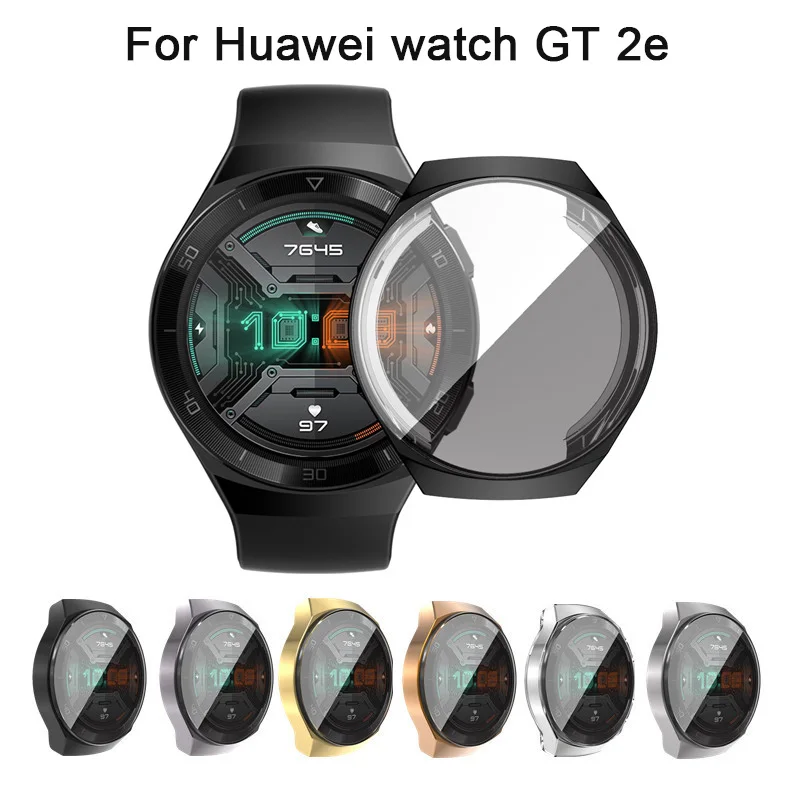 

Case For Huawei watch GT 2e All-inclusive Plating tpu protective sleeve GT2e anti-scratch and drop-resistant case watch cover