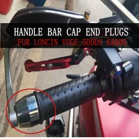 motorcycle handle bar end weight for loncin voge 500ds 650ds handlebar grips cap anti vibration silder plug voge 500 ds 650 ds