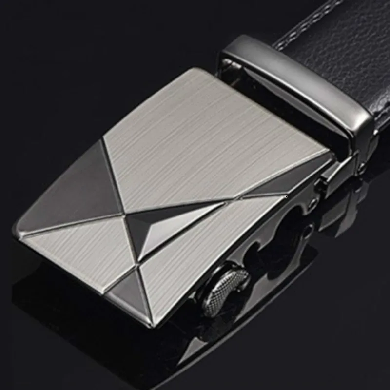 

Peikong Brand Double-sided Genuine Leather Black for designer belts men High Quality Automatically Buckle waist fashion Belt