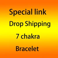 csja special link for drop shipping additional pay on your order extra fee 7 chakra chip bracelet a043