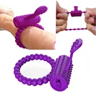 Мужское кольцо на член для влюбленных пар секс-игрушки для мужчин с задержкой времени женское сексуальное двойное кольцо