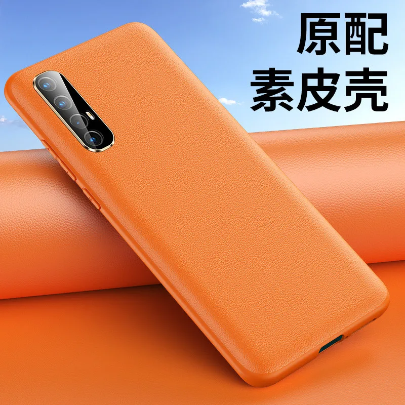 

For OPPO Reno 3 Pro Ultra Thin PU Leather Phone Case for OPPO Reno3 Pro TPU Silicone Back Cover Case