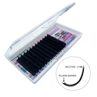 Плоские накладные ресницы Ellipse, 0,150,20,25 мм, толщина CD, завитки, смешанные длины, высококачественный Шелковый материал для ресниц