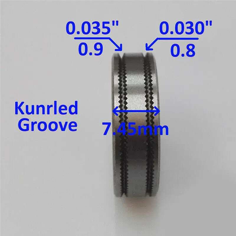 

Mig Welder Wire Feed Drive Roller Part Accessories 0.8- 0.9Kunrled-Groove Drive Roller Parts Mig Welder Wire Roll Parts