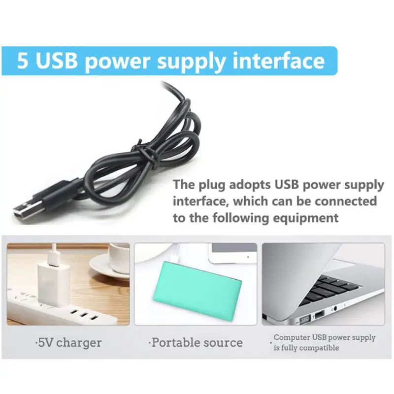 Вентилятор охлаждения 9 см/12 см 5 в постоянного тока USB-порт тихий вентилятор для