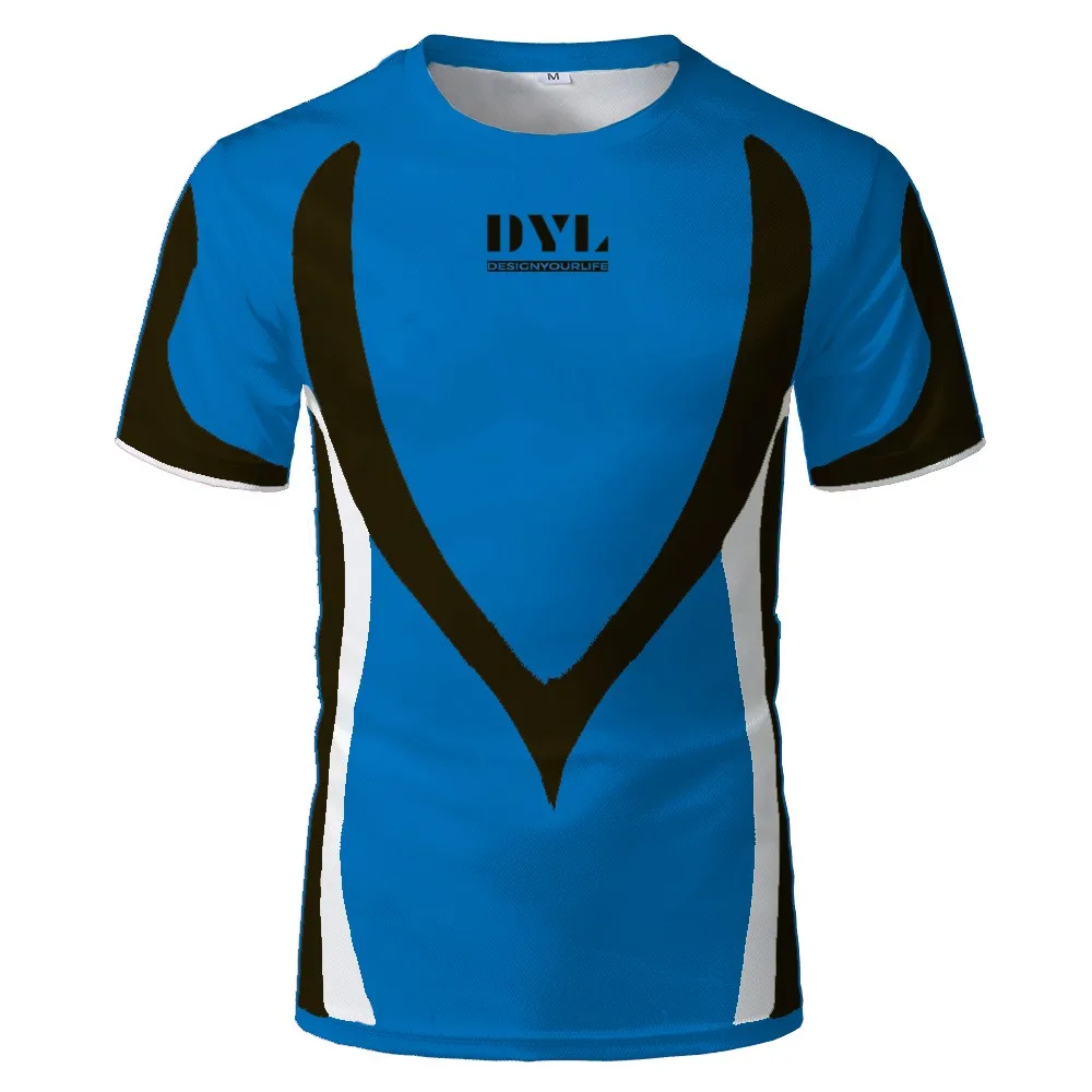 

summer 2021 trend Tshirts 3D printed t shirt for men sports short-sleeved T-shirts top real madrid 2021 men's oversized T-shirt