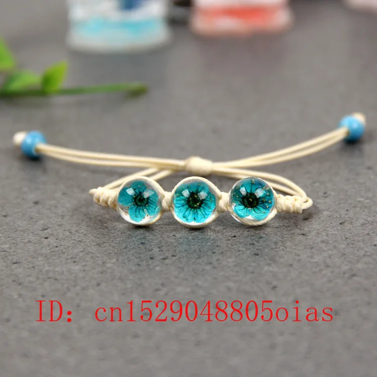 Браслет из натурального белого хрустального камня многоцветный вечный Цветок