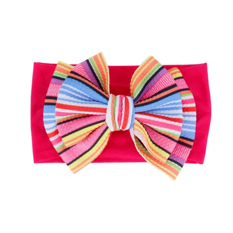 1 шт. лидер продаж милая повязка на голову с бантом для маленьких девочек