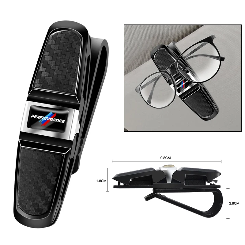 Автомобильный зажим для очков из АБС-пластика солнцезащитных карт BMW X3 X5 E60 F20 F30 E46