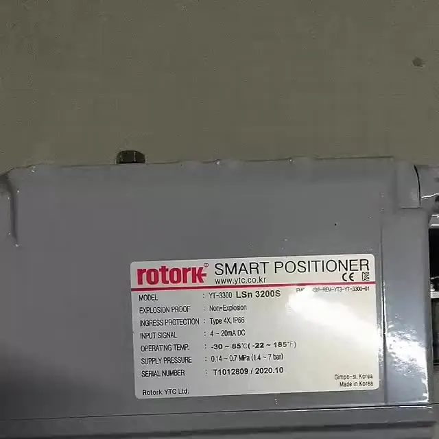 

YT3300-L-S-N-3-2-0-0S позиционер, высокое количество и оформление