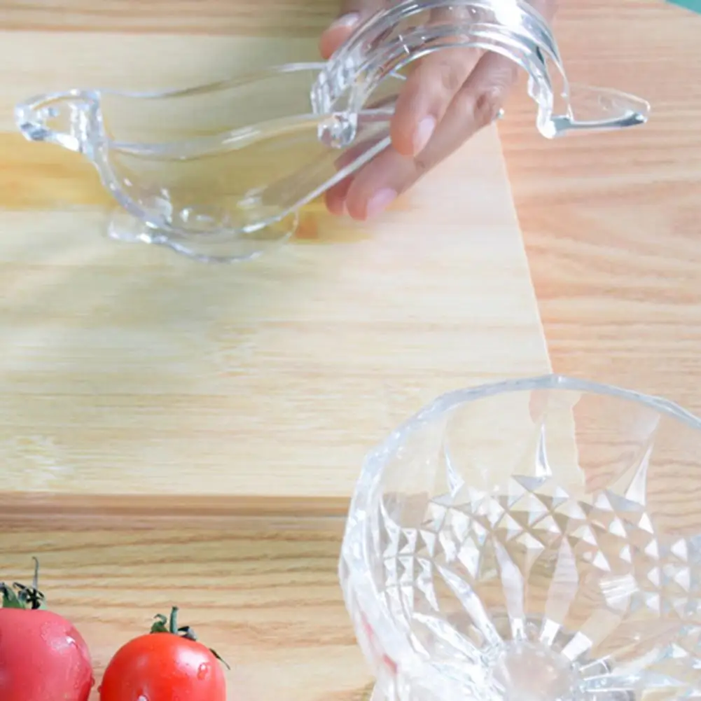 

Portable Acrylic Lemon Clip Manual Simple Transparent Fruit Juicer Household Sliced Fruit Juicer Kitchen Accessories Gadgets