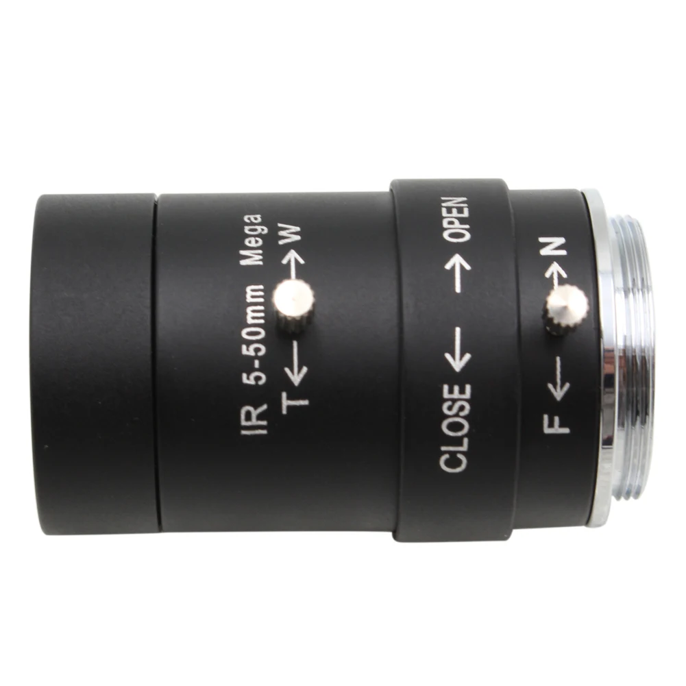 Megapixel 2 8 12 мм варифокальный HD объектив камеры безопасности Ручной зум и фокус CS