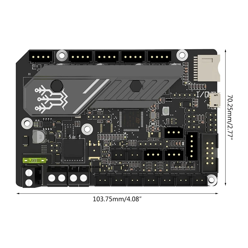 BIGTREETECH-SKR 2 Панель управления STM32G0B1RET6 + TMC2209 TMC2208 UART Запчасти для 3D-принтера CR10 Ender3